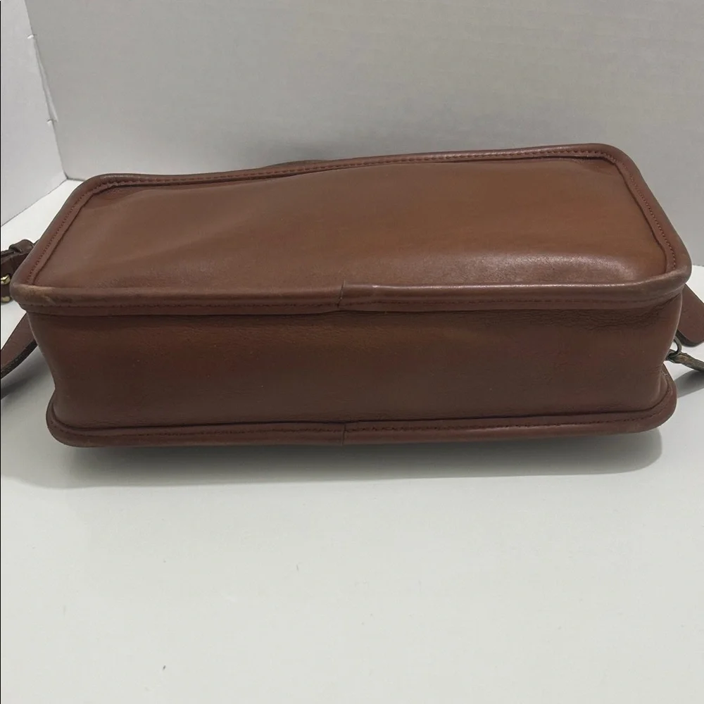 Coach Brown Leather Crossbody Bag